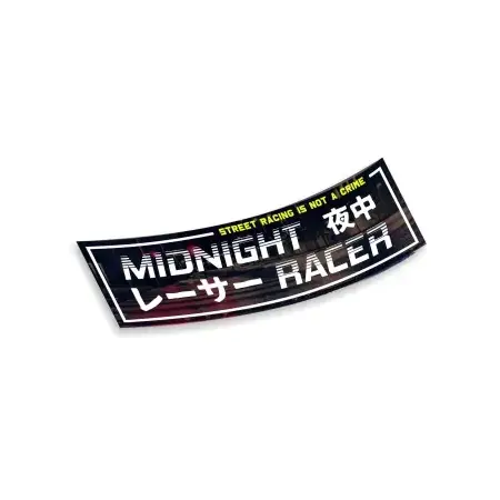 Slap Sticker Midnight Racer Commander Vite