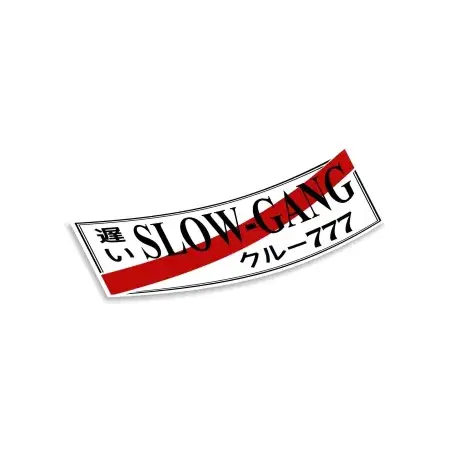 Must-Have Slap Sticker Slow Gang