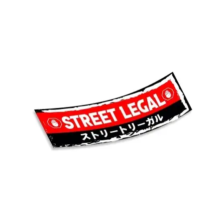 Slap Sticker Street Legal Retour Gratuit