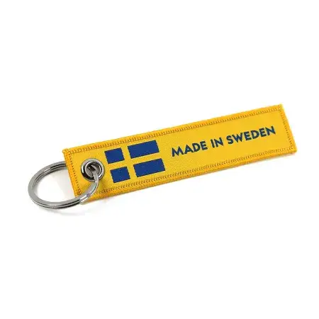 Certifié Porte-clés Jet Tag Made In Sweden