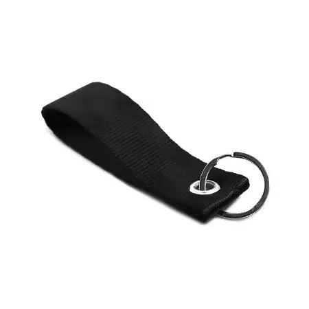 Porte-clés Seat belt strap Noir Paiement Sécurisé