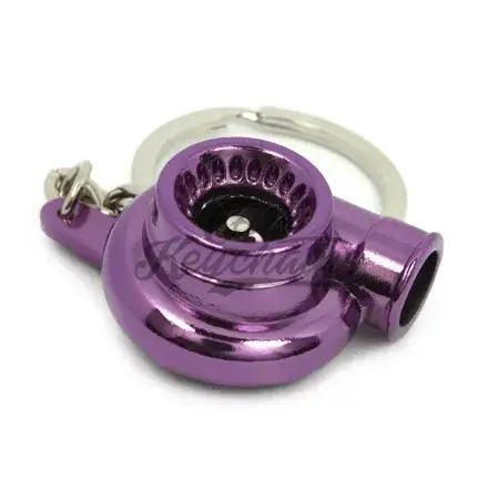 Porte-clés Turbo Violet Chrome Offre Limitée
