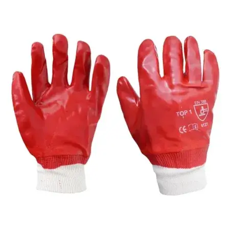 Promotion Saisonnière Gants de travail "résistants à l'huile", manchette élastique, T10