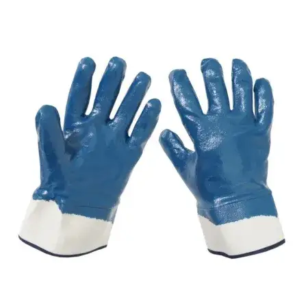 Gants de travail, "résistants à l'huile", manchette rigide, T10 Super Prix