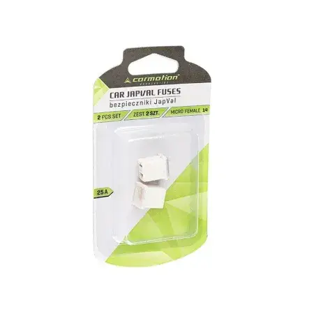 Fusibles JAPVAL MICRO FEMELLE 14, 25A 2 pièces Commande En Gros