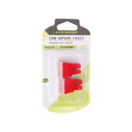 Fusibles JAPVAL TYPE F 50A, 2 pièces Top Vente