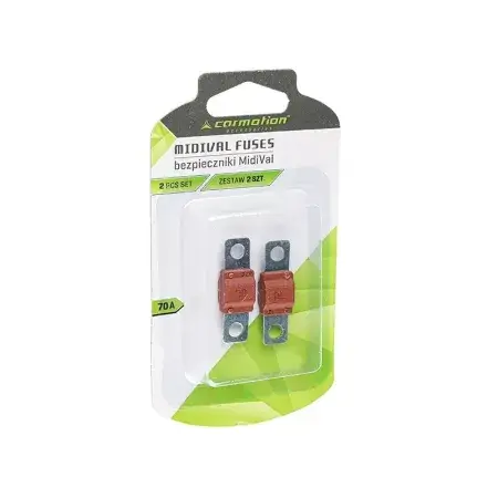 Fusibles MIDIVAL, 70A, 2 pièces Livraison Express