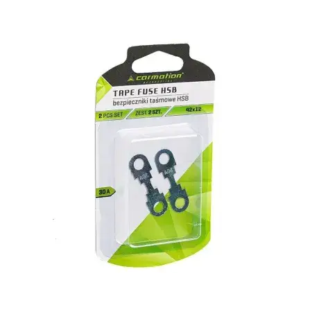 Fusibles rubanHSB 42x12 mm, 30A, 2 pièces Nouveauté