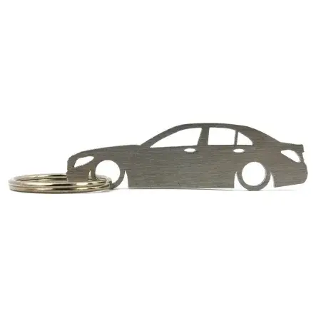 Porte-clés Car Silhouette Mercedes C63 AMG W205 Berline Offre Limitée