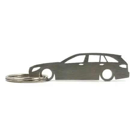 Dernière Chance Porte-clés Car Silhouette Mercedes C63 AMG W205 Break