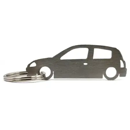Promotion Porte-clés Car Silhouette Renault Clio 2ème génération 3 Portes