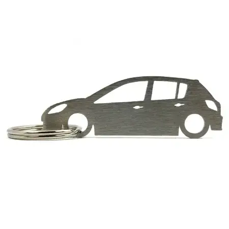 Porte-clés Car Silhouette Renault Clio 3ème génération 5 Portes Commande En Gros