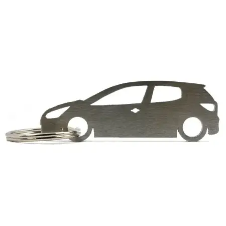 Porte-clés Car Silhouette Renault Clio 4ème génération 3 Portes Offre Du Jour