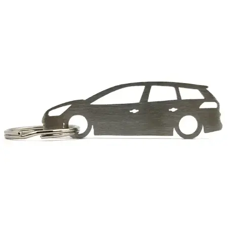 Porte-clés Car Silhouette Renault Clio 4ème génération Break Retour Gratuit