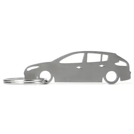 Top Vente Porte-clés Car Silhouette Renault Megane 3ème génération 5 Portes