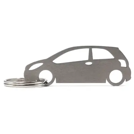Porte-clés Car Silhouette Toyota Yaris 2ème génération 3 Portes Authentique