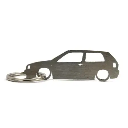 Porte-clés Car Silhouette Volkswagen Golf MK3 3 Portes Expédié Aujourd’hui