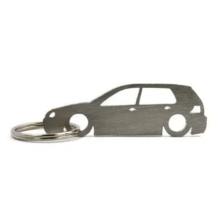 Livraison Express Porte-clés Car Silhouette Volkswagen Golf MK4 5 Portes