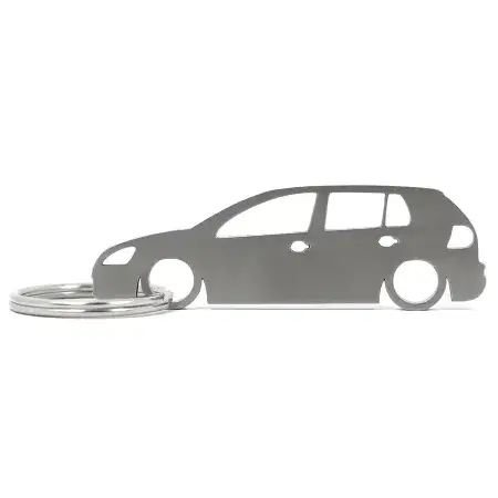 Porte-clés Car Silhouette Volkswagen Golf MK5 5 Portes Acheter En Ligne