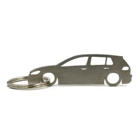 Porte-clés Car Silhouette Volkswagen Golf MK7 5 Portes Solde