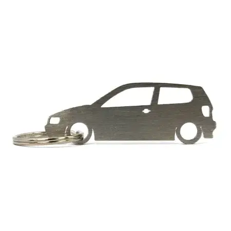 Meilleure Vente Porte-clés Car Silhouette Volkswagen Polo 6N 3 Portes