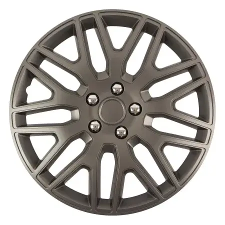 Offre Du Jour Enjoliveur DAKAR NC 16" Graphite avec écrous chromés