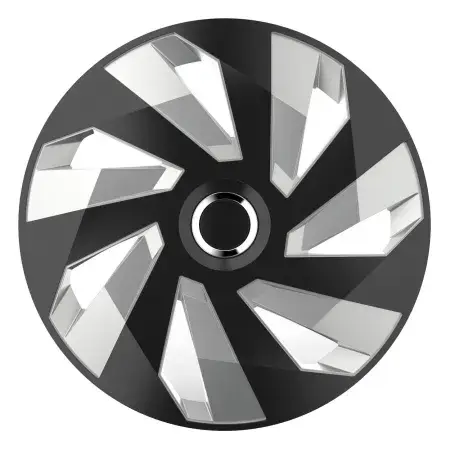 Enjoliveur Vector RC Noir Argent 14" Nouveauté