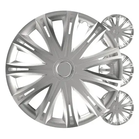 Pack de 4 Enjoliveurs Spark Argent 17" Prix Promo