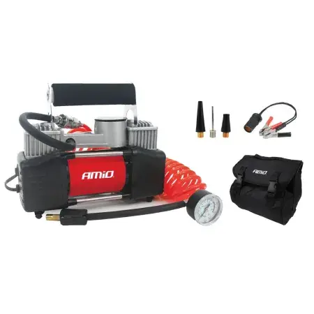 Compresseur d'air 2 cylindres 12V HQ Acomp-04 Satisfait Ou Remboursé