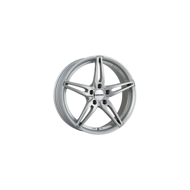 Vente Flash Jante aluminium Carmani 15 Oskar, 6,5x16 ET38 5x105 56,6, kristallsilber