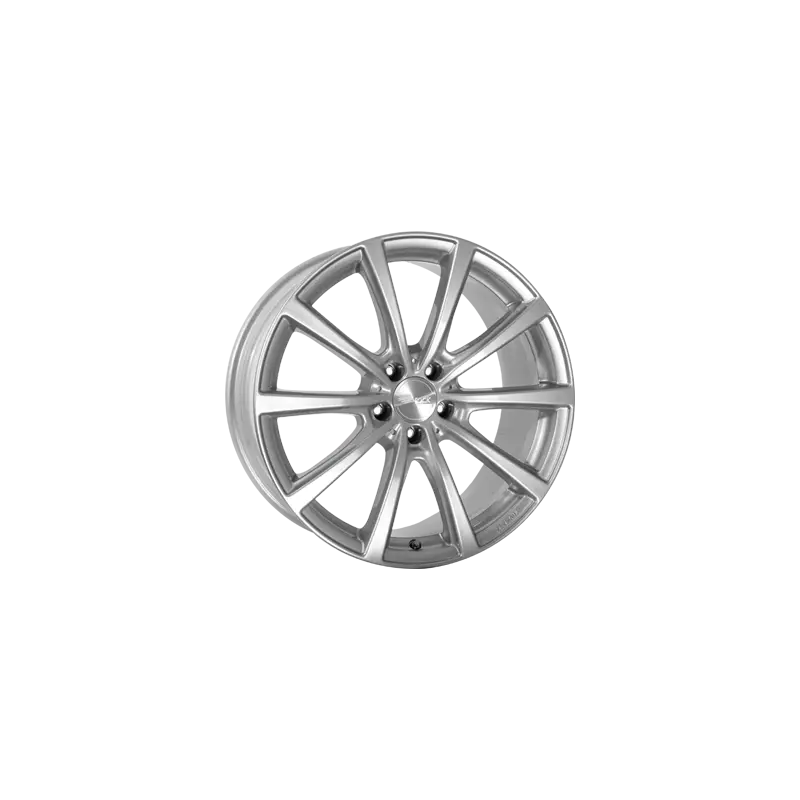 Jante aluminium Brock B32, 9,5x19 ET54 5x130 71,5, kristallsilber Haute Qualité