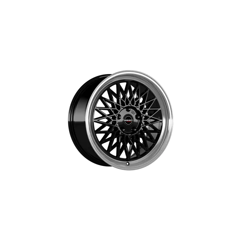 Prix Réduit Jante aluminium Borbet B, 8,5x19 ET40 5x114,3 72,5, black rim polished