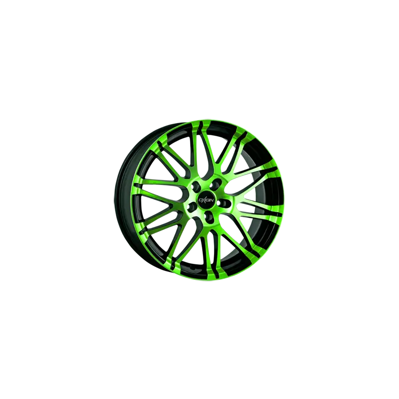 Certifié Jante aluminium Oxigin 14 Oxrock, 8,5x19 ET42 5x108 72,6, neon green polish