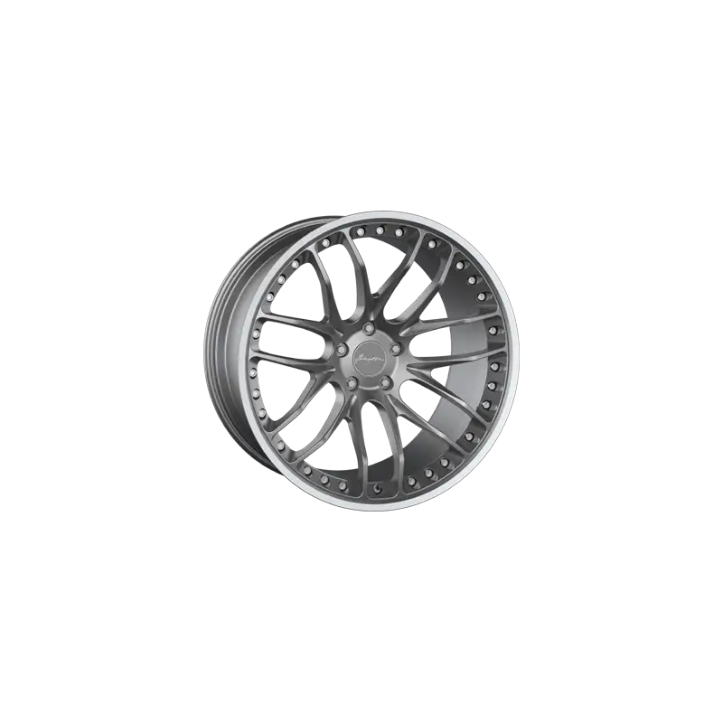 Remise Jante aluminium Breyton Race GTP, 8,5x19 ET38 5x120 72,5, matt gun small polished lip