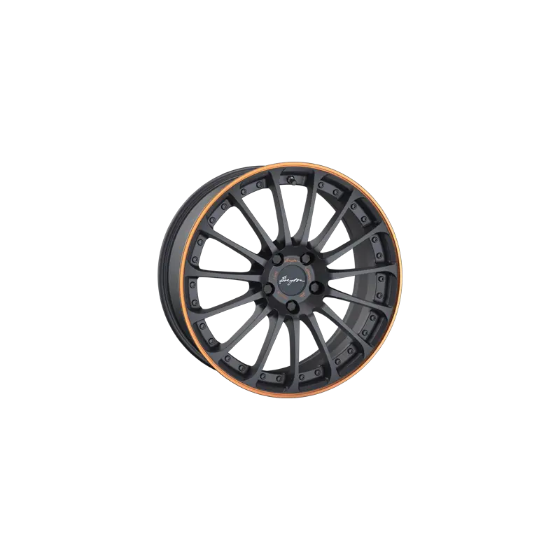 Top Vente Jante aluminium Breyton Magic CW, 8,5x19 ET52 5x112 66,5, matt grey with orange anodized lip