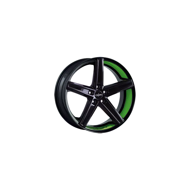 Dernière Chance Jante aluminium Oxigin 18 Concave, 9x21 ET43 5x130 71,6, foil green Felgenbett