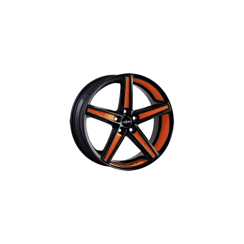 Jante aluminium Oxigin 18 Concave, 9x21 ET40 5x108 72,6, foil orange Felgenbett u. Speichen Pas Cher