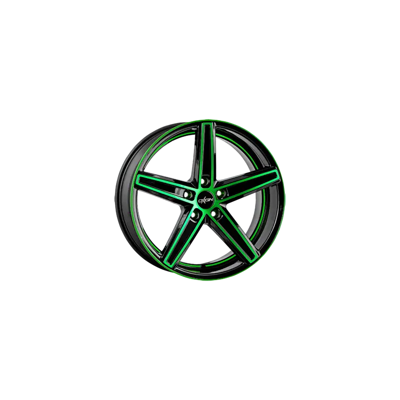 Achat Immédiat Jante aluminium Oxigin 18 Concave, 9x21 ET35 5x112 66,6, neon green polish
