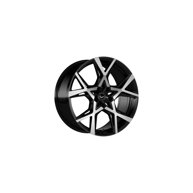Prix Promo Jante aluminium Barracuda Project X, 10x22 ET40 5x108 73,1, black brushed Surface