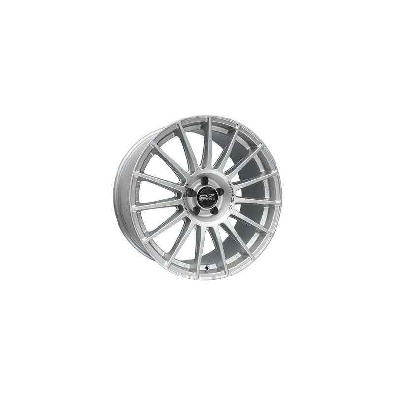 Jante aluminium OZ Superturismo Dakar, 8,5x20 ET45 5x112 79, matt race silber mit schwarzer Schrift Prix Réduit