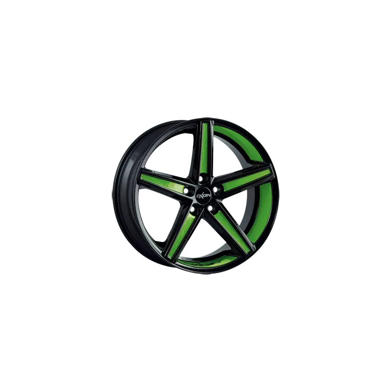Jante aluminium Oxigin 18 Concave, 10,5x21 ET30 5x114,3 72,6, foil green Felgenbett u. Speichen Prix Cassé