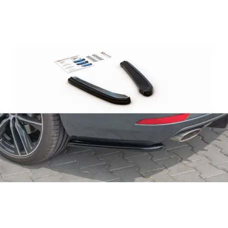 LAME DU PARE-CHOCS ARRIERE V.2 SEAT LEON MK3 CUPRA ST FACELIFT - MAXTON DESIGN - FINITION CARBONE Commande En Gros