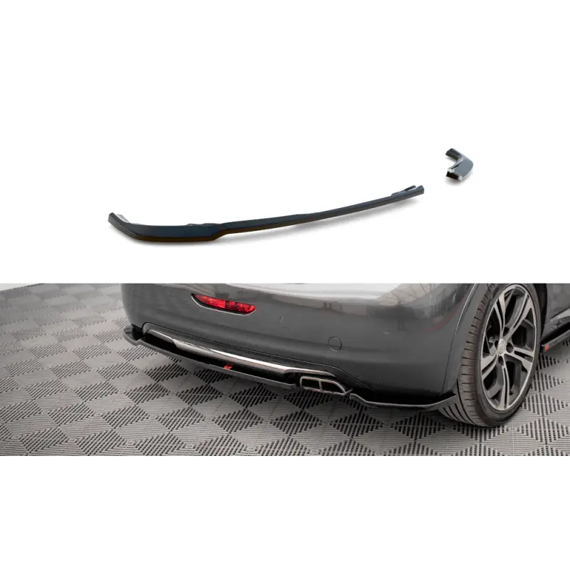 LAMES DE PARE-CHOCS ARRIÈRE LATÉRALES PEUGEOT 208 GTI MK1 - MAXTONDESIGN - FINITION NOIR BRILLANT Vente Directe