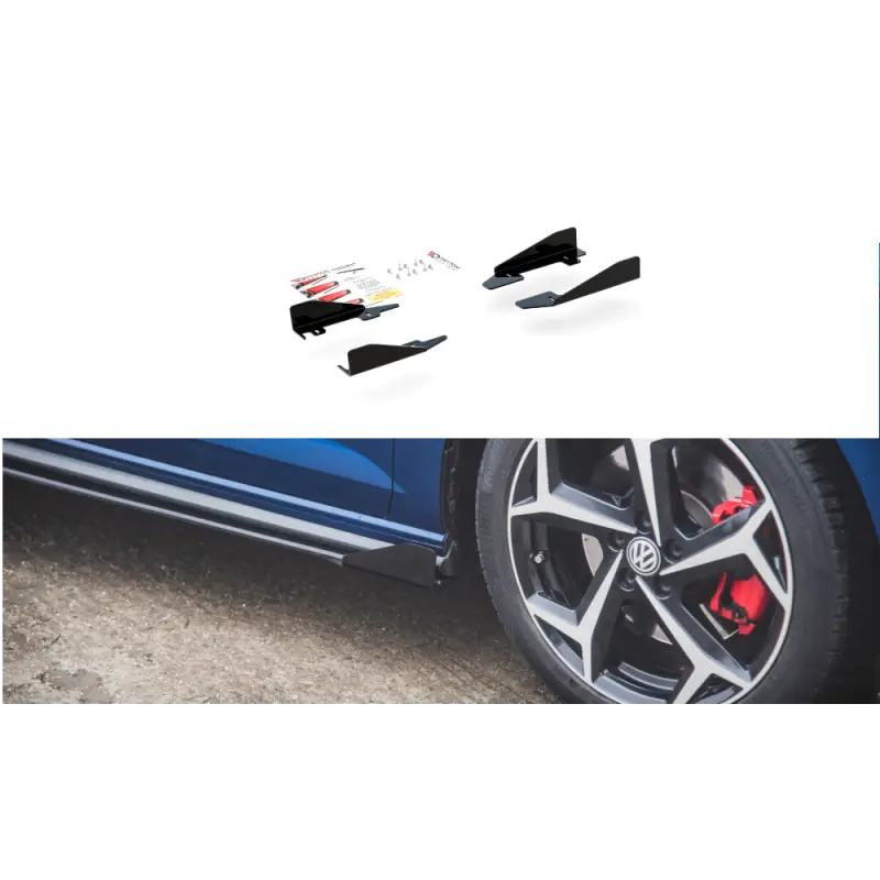 SIDE FLAPS VOLKSWAGEN POLO GTI MK6 - MAXTON DESIGN Offre Du Jour