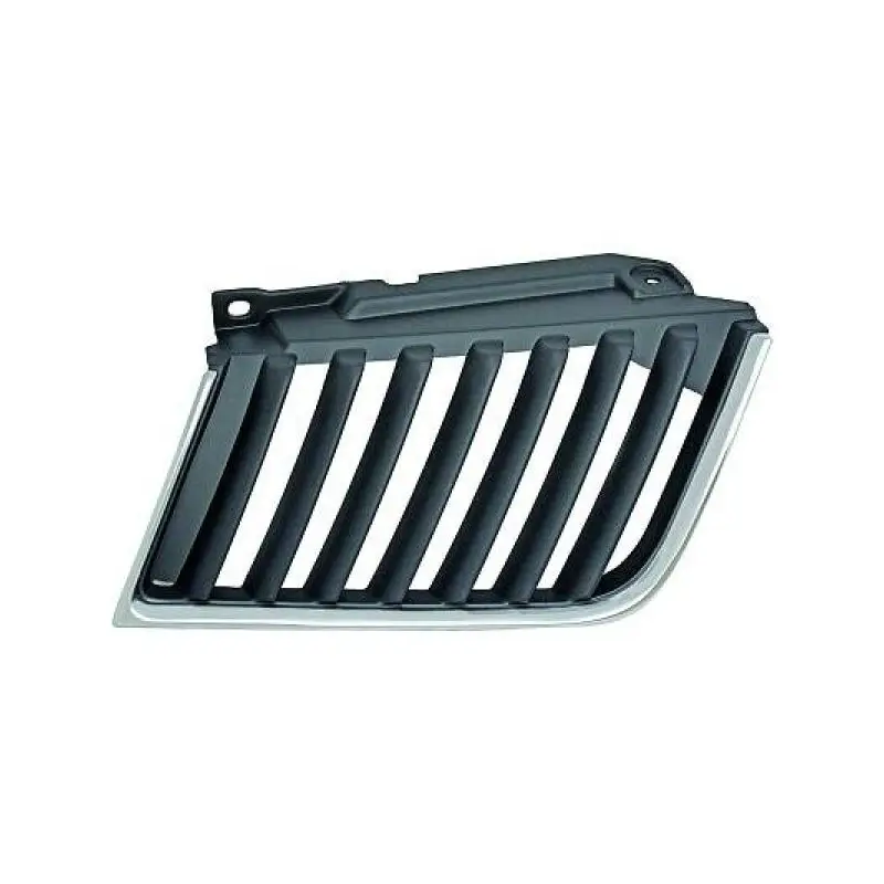 CALANDRE GAUCHE POUR MITSUBISHI L200 (06-10) - NOIR/CHROME Livraison Express