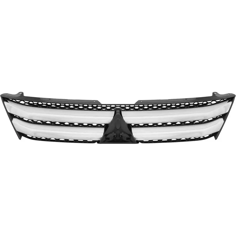 CALANDRE POUR MITSUBISHI ECLIPSE CROSS (18-) NOIR/CHROME Retour Gratuit