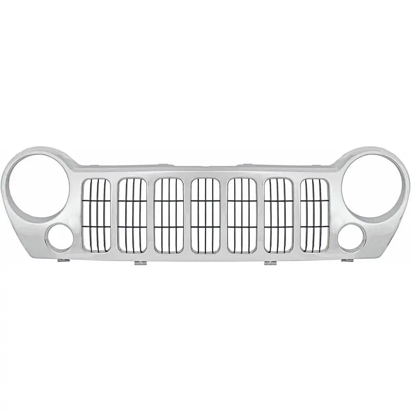 Expédition Rapide CALANDRE POUR JEEP CHEROKEE (05-08) - CHROME - POUR ANTIBROUILLARD