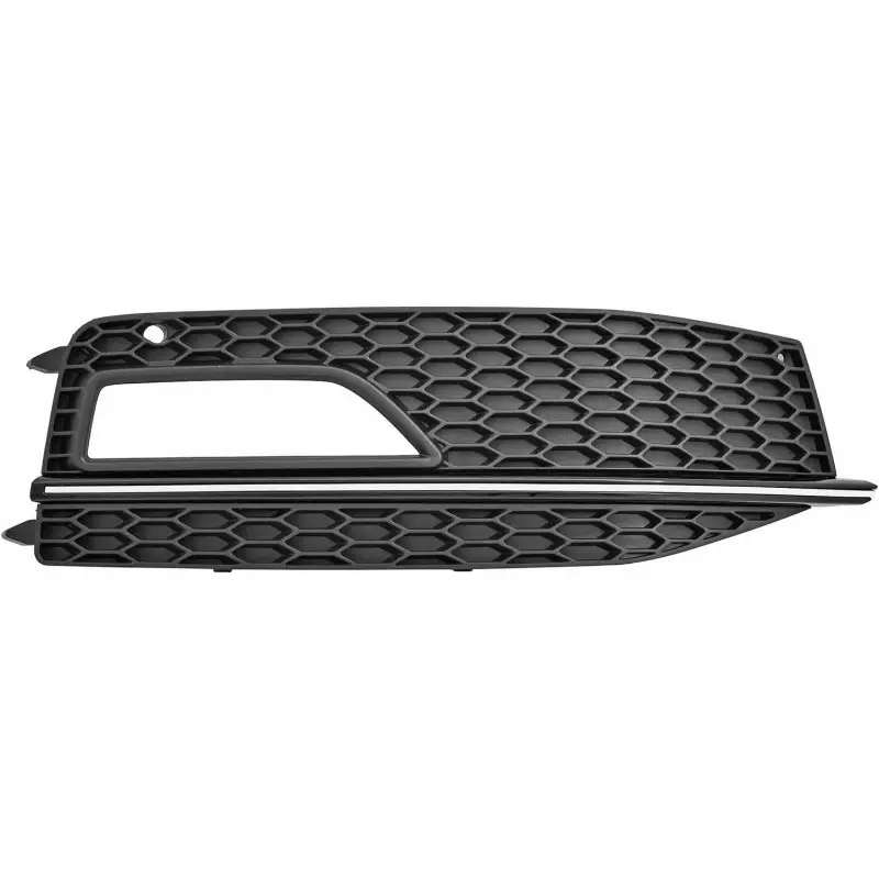 GRILLE D ANTIBROUILLARD DOITE POUR PARE-CHOCS AUDI A4 LIM/AVANT (11-15) Haute Qualité