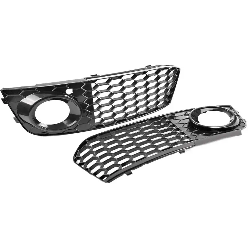 Soldes SET DE DEUX GRILLES D ANTIBROUILLARDS POUR PARE-CHOCS AUDI A4 LIM/AVANT (07-11)
