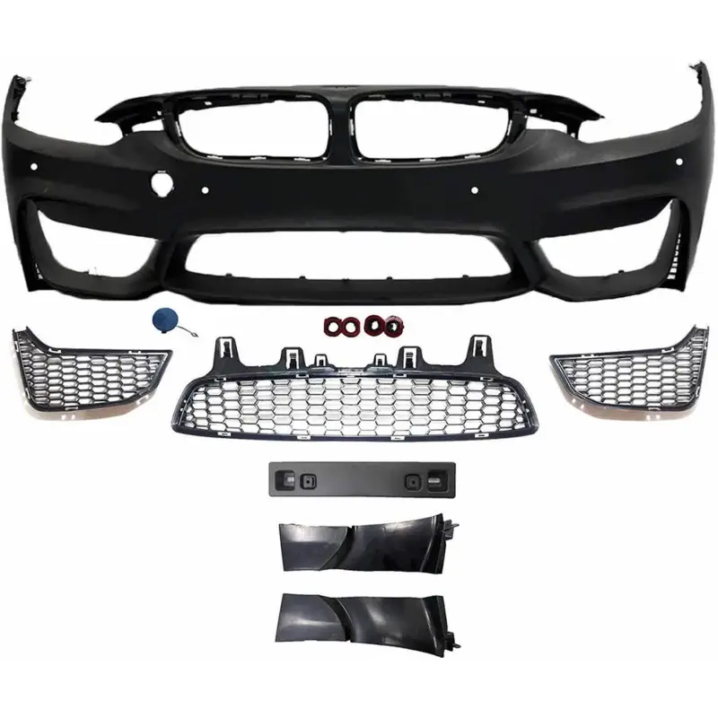 Nouveauté PARE-CHOCS LOOK M4 POUR BMW SERIE 4 F32 F33 F36 (13-21) - AVEC PDC - SANS LAVE-PHARE
